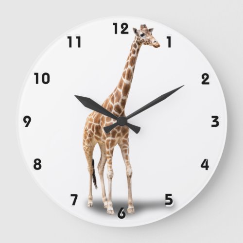 GIRAFFE LARGE CLOCK