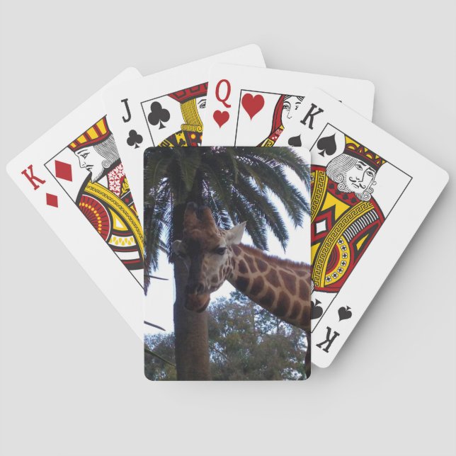 Giraffe Lookout, Poker Cards (Back)