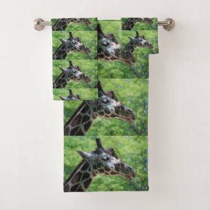 Giraffe Love Bath Towel Set