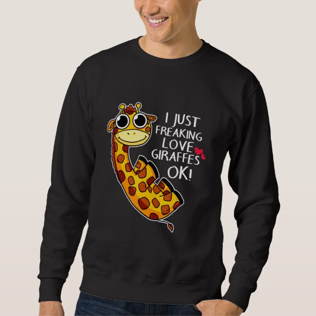 Giraffe Love Sweatshirt (Front)