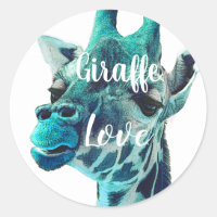 Giraffe Love Typography or Your Favorite Quote