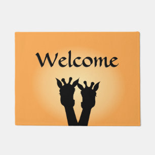 Giraffe Love Welcome Doormat