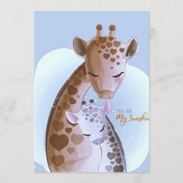 Giraffe Lover Cute Giraffes Program (Front)