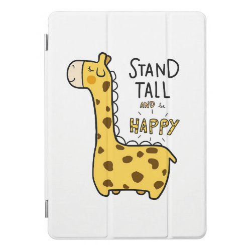 Giraffe Lover Giraffe Stand Tall iPad Pro Cover