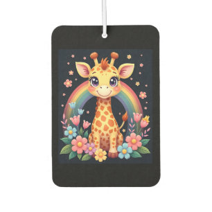 Giraffe Lovers T-Shirt Air Freshener