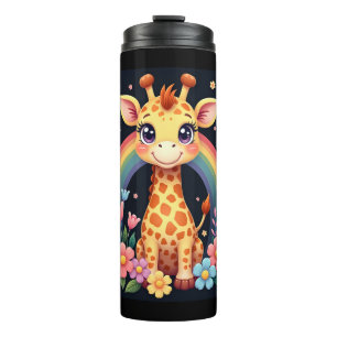 Giraffe Lovers T-Shirt Thermal Tumbler