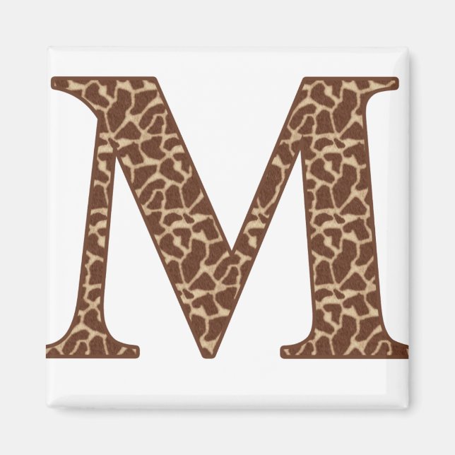 Giraffe M Magnet (Front)
