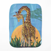 Giraffe Mama and Baby