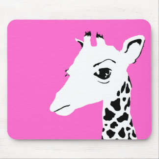 giraffe mouse pad