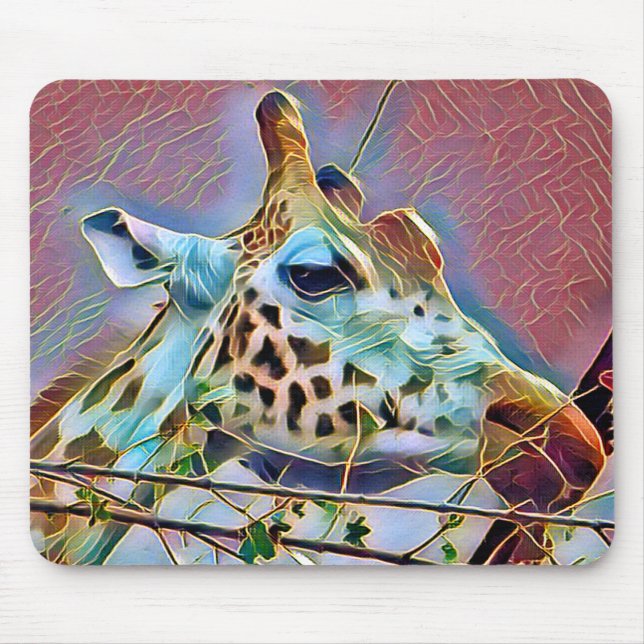 GIRAFFE   MOUSE PAD (Front)