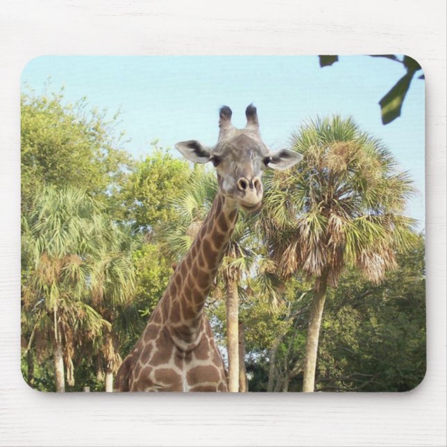 Giraffe Mouse Pad (Front)