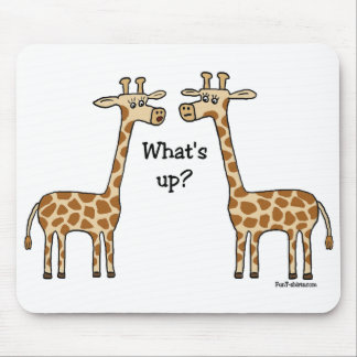 Giraffe mousepad