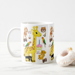 Giraffe Mug Happy Birthday Mug