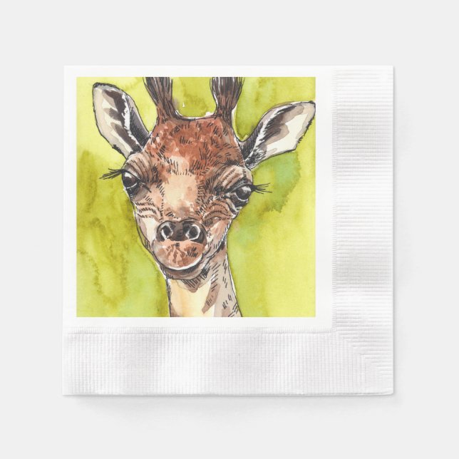 Giraffe Napkins (Front)