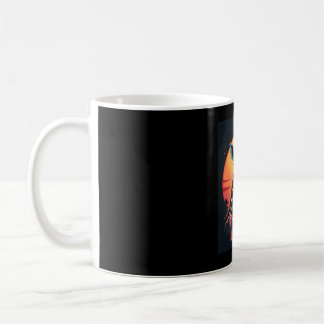 Giraffe Neck Like a Rollercoaster Run Funny Retro Coffee Mug