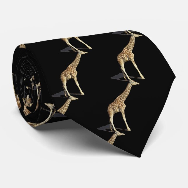 Giraffe Neck Tie (Rolled)