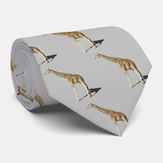 Giraffe Neck Tie (Rolled)