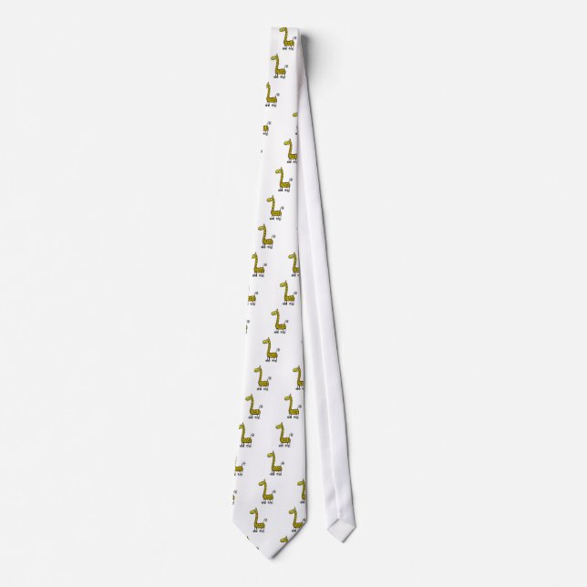 giraffe neck tie (Front)