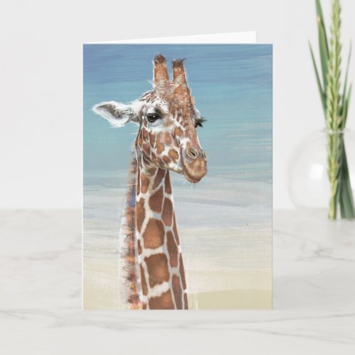 Giraffe Note Card