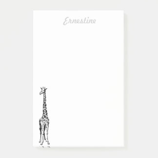 Giraffe Notes - personalized