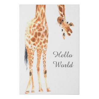 Giraffe Nursery Print