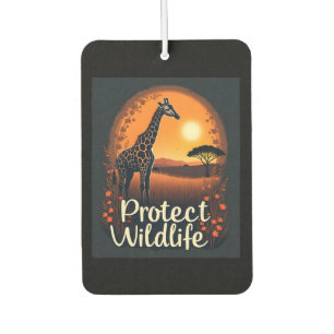 Giraffe of the Savanna Tank Top Air Freshener