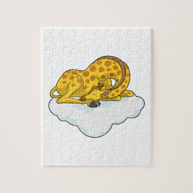 Giraffe on Clouds Jigsaw Puzzle (Vertical)