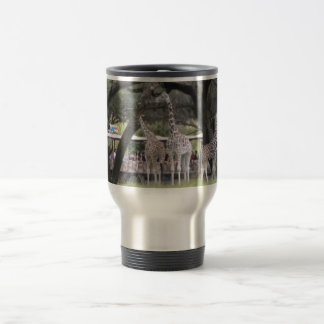 Giraffe on Safari Travel Mug