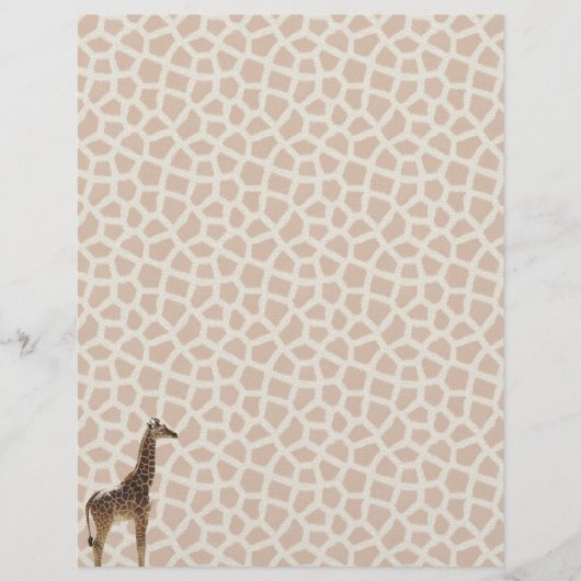 Giraffe Paper (Front)