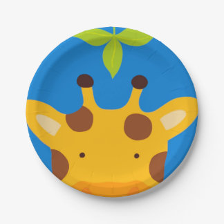 Giraffe Paper Plates