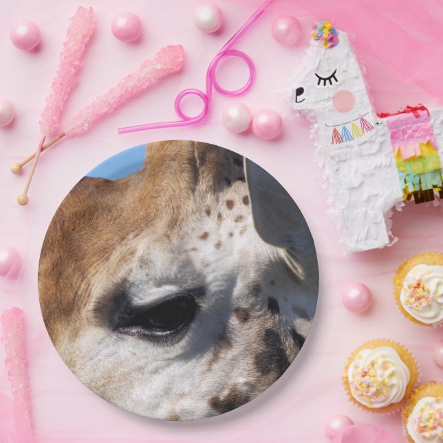 GIRAFFE  PAPER PLATES (Party)