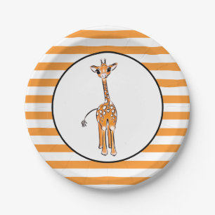 Giraffe Paper Plates