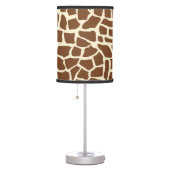 Giraffe pattern animal print table lamp (Right)