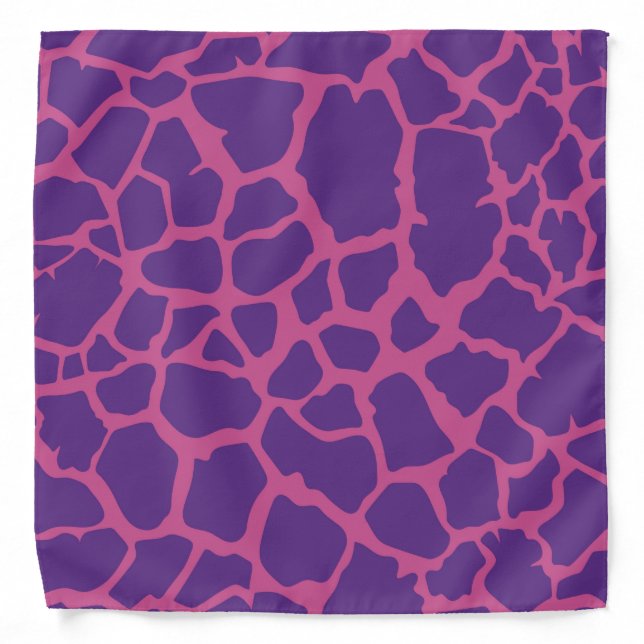 Giraffe Pattern Bandana (Front)