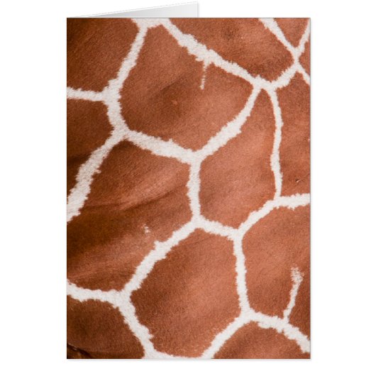 Giraffe pattern cards (Front)