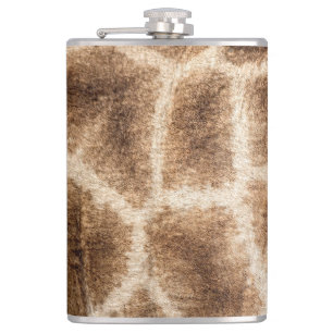 Giraffe pattern flask