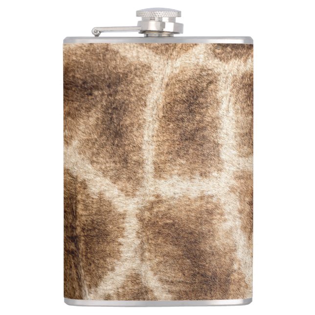 Giraffe pattern flask (Front)