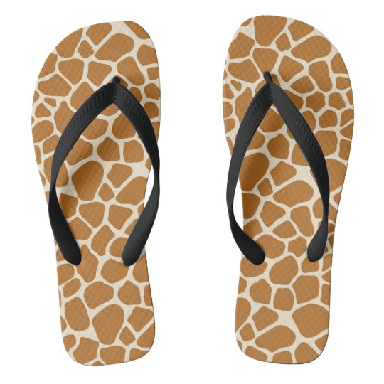 giraffe flip flops