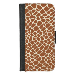 Giraffe Pattern iPhone 8/7 Wallet Case