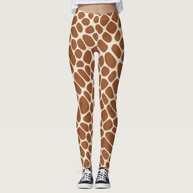 Giraffe Pattern Leggings (Front)