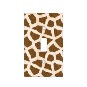 Giraffe Pattern Light Switch Plate