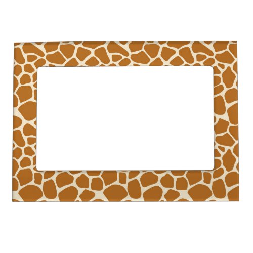 Giraffe Pattern Magnetic Photo Frame
