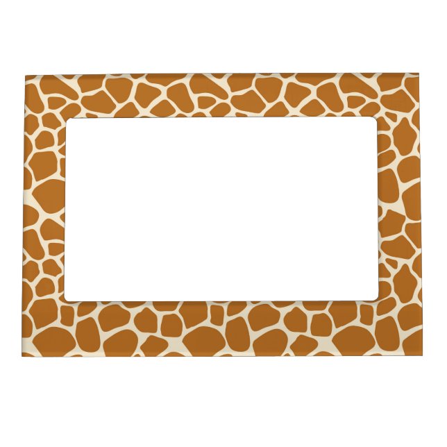 Giraffe Pattern Magnetic Photo Frame (Front)