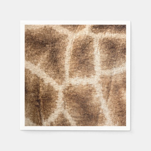 Giraffe pattern napkins (Front)