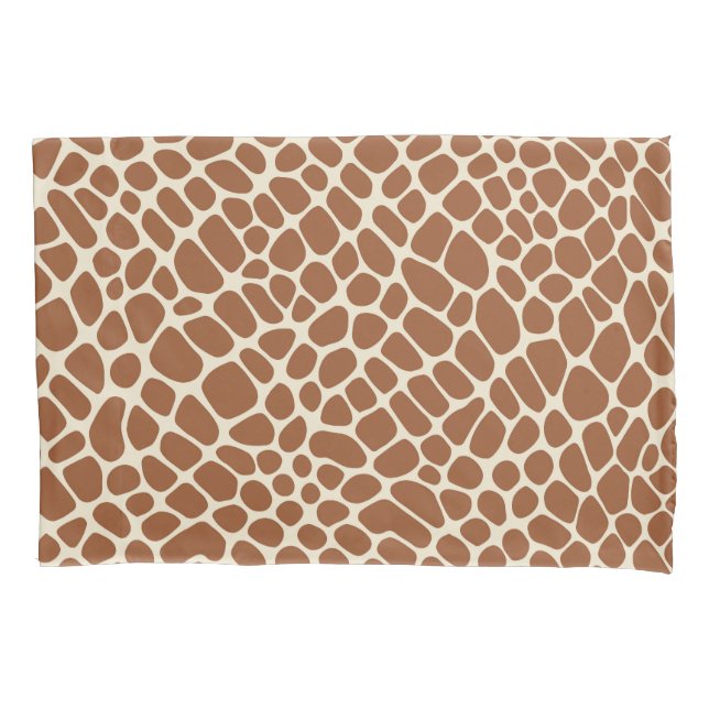 Giraffe Pattern Pillow Case (Front-Left)
