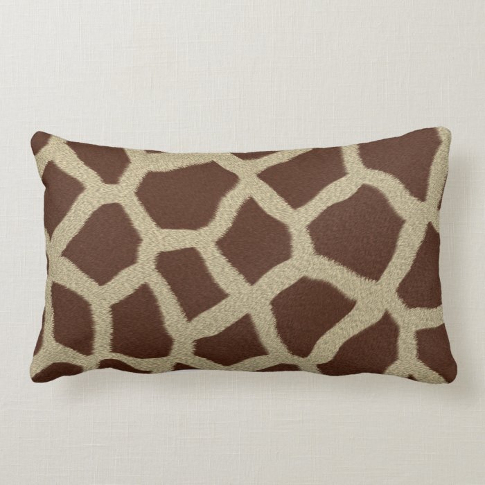 Giraffe Pattern Pillows