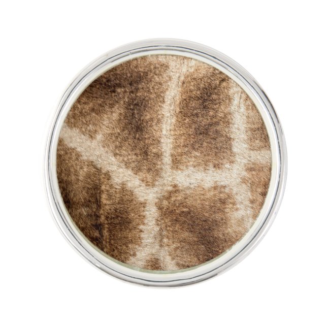 Giraffe pattern pin (Front)