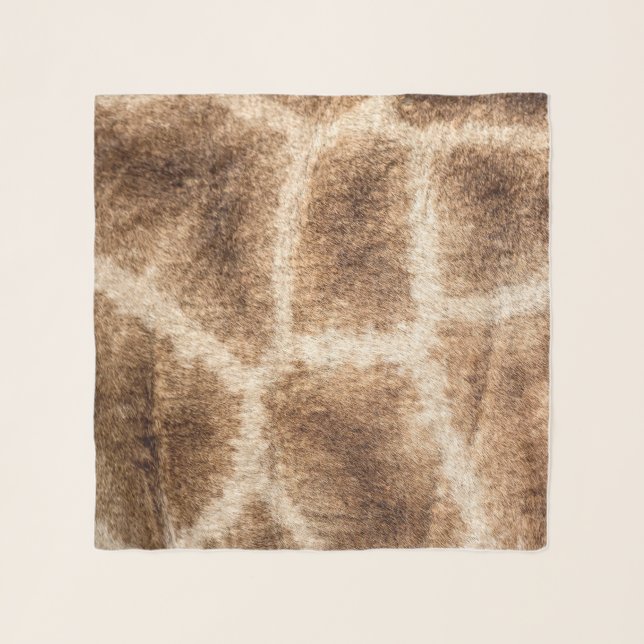 Giraffe pattern scarf (Front)