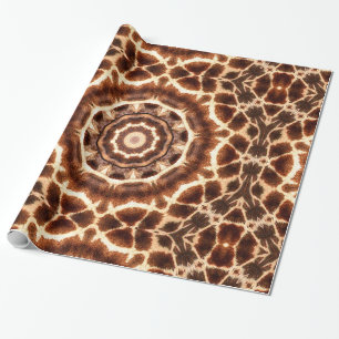 Giraffe Pattern_ Wrapping Paper