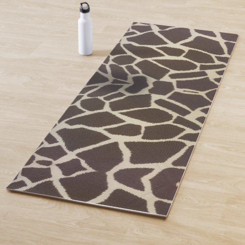 Giraffe  pattern yoga mat